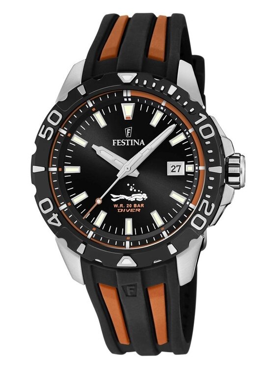 Festina Festina Zegarek F20462/3 Czarny
