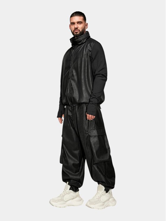 MADE BY SOCIETY MADE BY SOCIETY Kurtka anorak H17815PE1959993-HANORAC Czarny Basic Fit