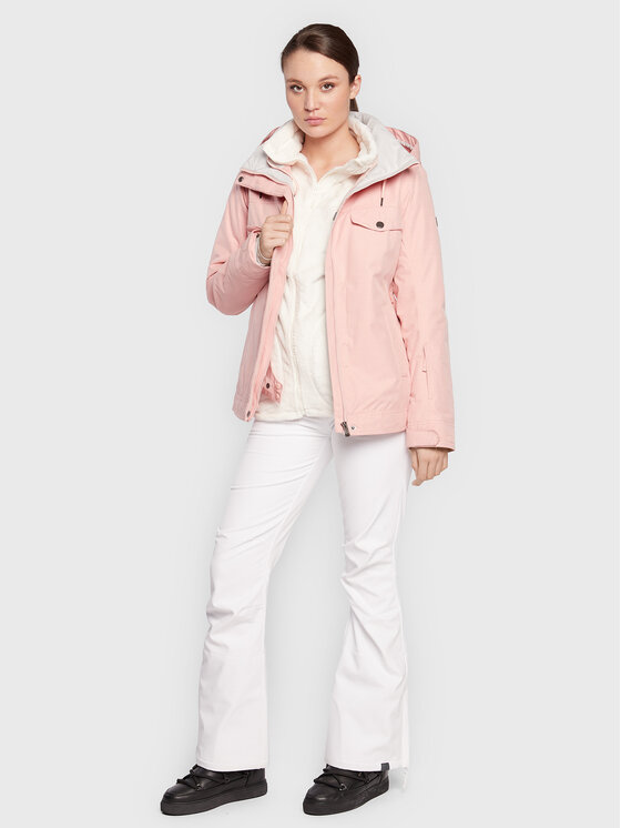 Roxy Kurtka narciarska Billie ERJTJ03359 Różowy Regular Fit | Modivo.pl