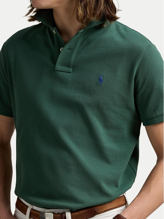 Polo Ralph Lauren Polo Ralph Lauren Polo 710536856458 Zielony Slim Fit