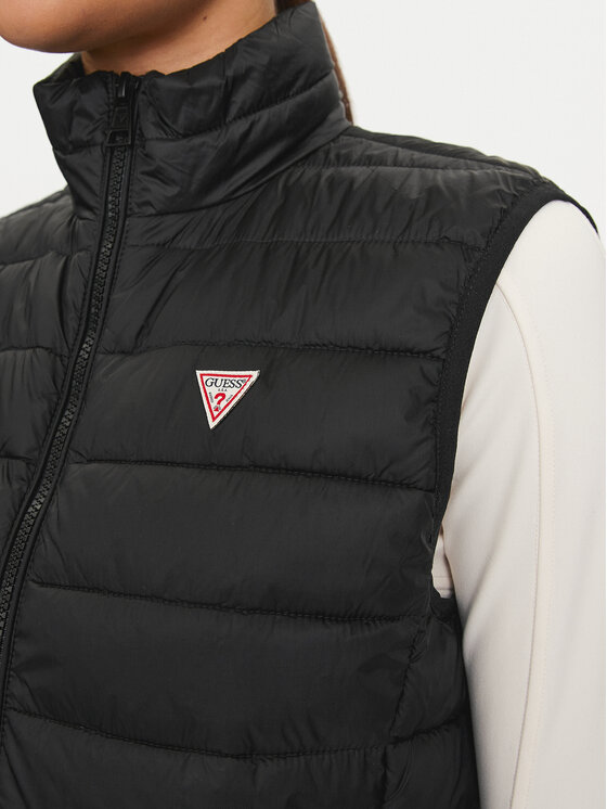 Guess Jeans Guess Jeans Bodywarmer W4YN11 WG922 Schwarz Regular Fit