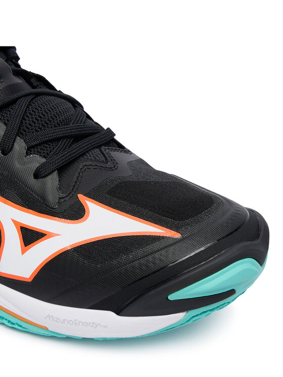 Mizuno Mizuno Tenisice za dvoranski nogomet Wave Lightning Z8 Mid V1GA2405 Crna