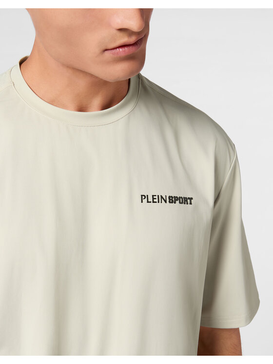Plein Sport Plein Sport T-Shirt 22977 Szary Regular Fit