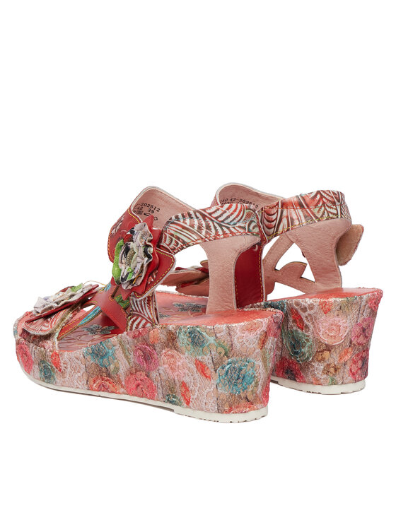 Laura Vita Laura Vita Босоніжки Facdiao 42 Червоний