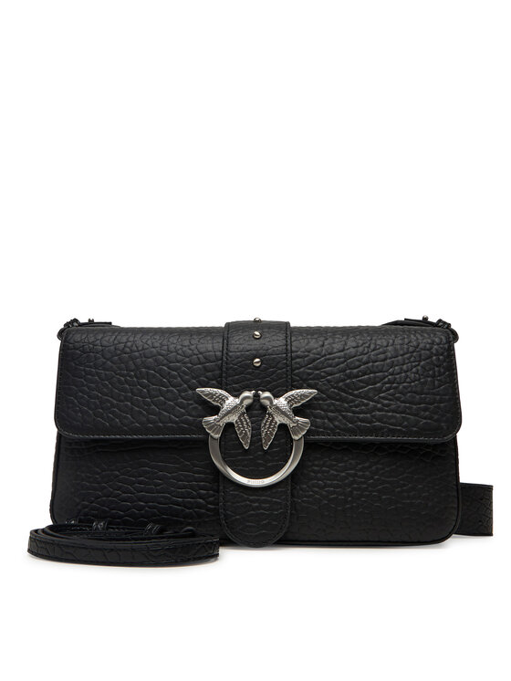 PINKO PINKO Handtasche Love One Classic Slouchy Fl Al 25-26 PLTT 104524 A2JU Schwarz