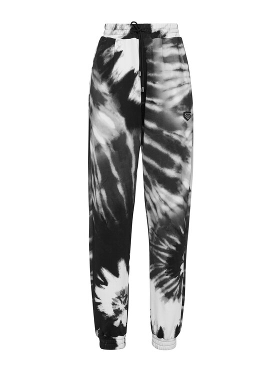 PHILIPP PLEIN PHILIPP PLEIN Spodnie dresowe 5545 Biały Jogger Fit