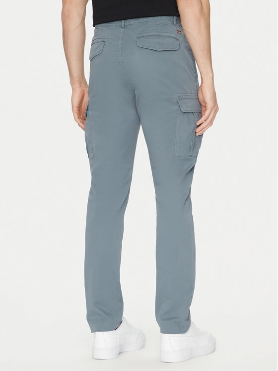 Napapijri Napapijri Stoffhose NP0A4IDQG1Y1 Grau Regular Fit