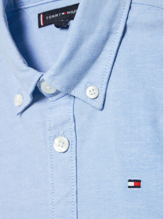 Tommy Hilfiger Tommy Hilfiger Marškiniai Oxford KB0KB06964 D Žydra Regular Fit