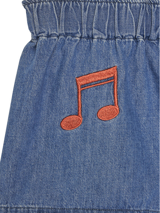 MINI RODINI MINI RODINI Džínsové šortky 2523014060 Modrá Regular Fit