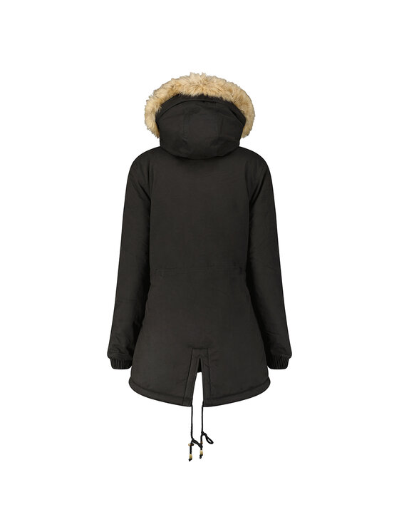 Geographical Norway Geographical Norway Parka WQ833F/GN-BLACK Czarny Reglan Fit