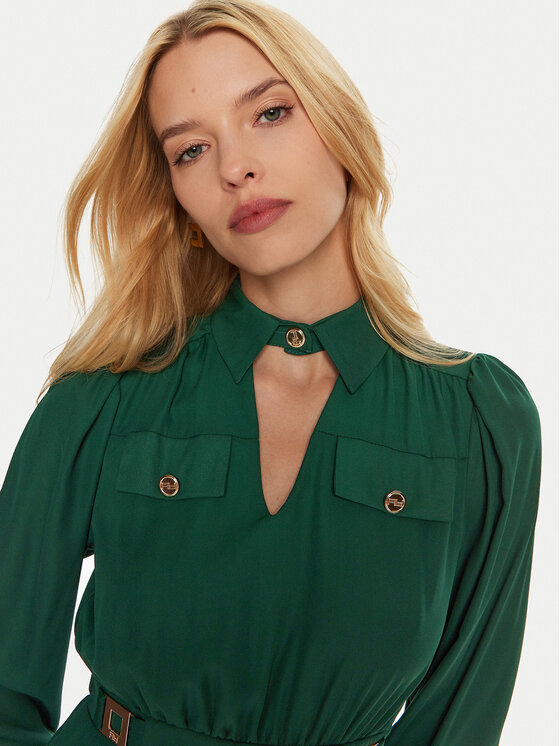 ARTIGLI ARTIGLI Vsakodnevna obleka ACAB000482 Zelena Regular Fit