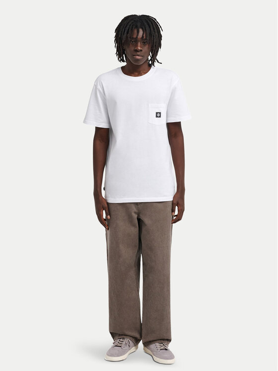 Element Element Hlače iz tkanine Big Carpenter Canvas ELYNP00201 Rjava Relaxed Fit