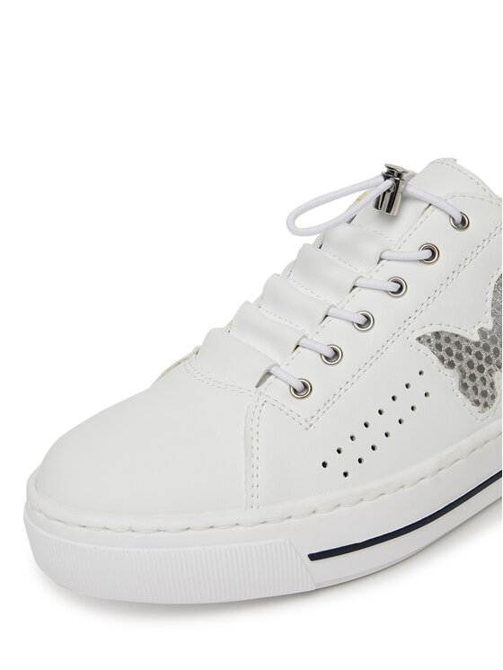 Rieker Rieker Sneakersy L8857-80 Biały