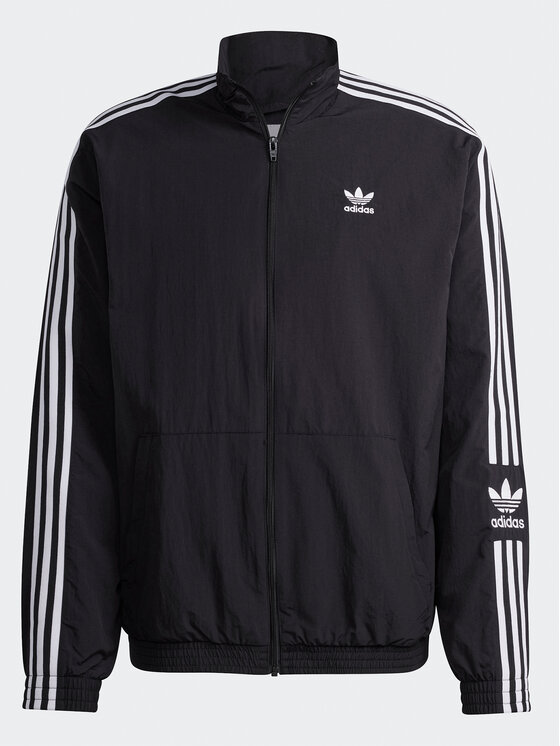 adidas Sweatshirt Adicolor Classics Trefoil Track Top IA6359 Schwarz Regular Fit Modivo