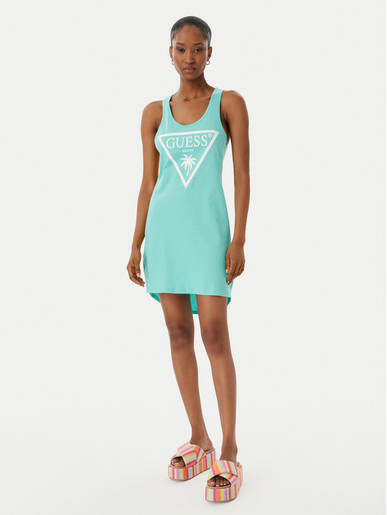 Guess Guess Rannakleit E3GP03 JA914 Roheline Regular Fit