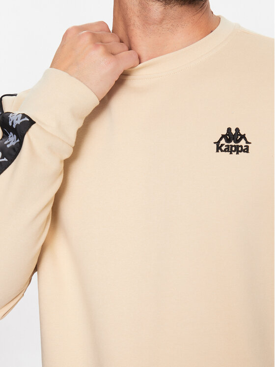 Kappa Kappa Majica dugih rukava 313005 Smeđa Regular Fit
