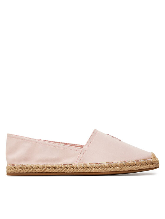 Tommy Hilfiger Tommy Hilfiger Espadrile Embroidered Flat Espadrille FW0FW07721 Roza