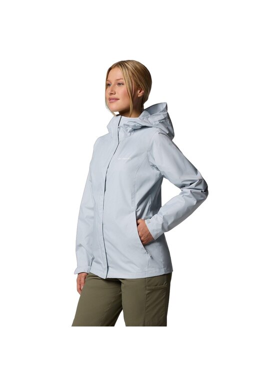 Columbia Columbia Kurtka przeciwdeszczowa Arcadia II Jacket 1534115031 Szary Regular Fit