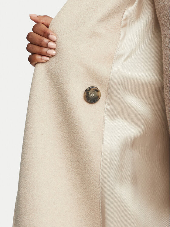 Weekend Max Mara Weekend Max Mara Вълнено палто Resina 2625016102 Бежов Regular Fit