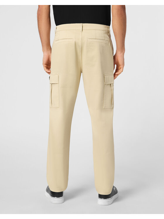PHILIPP PLEIN PHILIPP PLEIN Pantaloni cargo 23059 Beige Cargo Fit