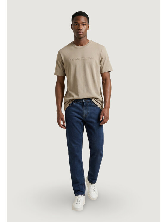 Armani Exchange Armani Exchange T-Shirt XM002467 AF10356 Beżowy Casual Fit