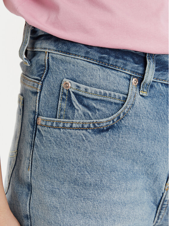 Lee Lee Τζιν σορτσάκια Rider 112350142 Μπλε Straight Fit