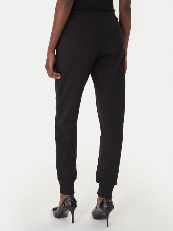 Versace Jeans Couture Versace Jeans Couture Долнище анцуг 80HAAT01 CF01T Черен Regular Fit