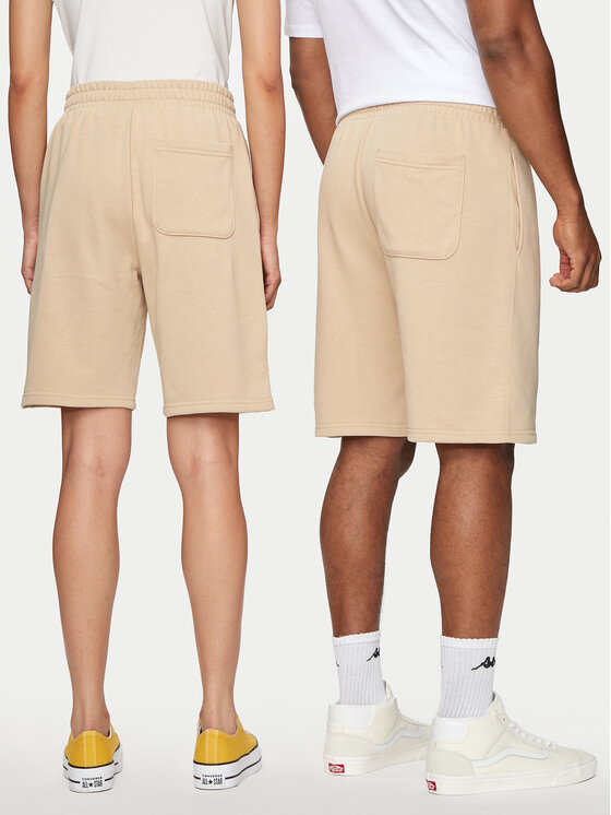 Converse Converse Спортни шорти U Star Chevr Emb Short 10023875-A21 Бежов Regular Fit