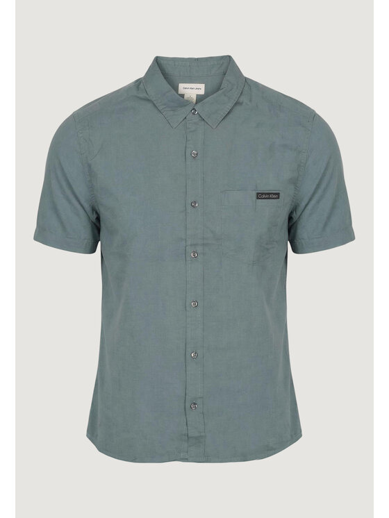 Calvin Klein Jeans Calvin Klein Jeans Πουκάμισο LV04RF120G Πράσινο Casual Fit