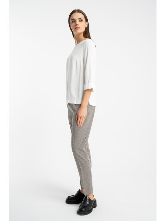 CLICK CLICK Μπλουζάκι 10-6937 Λευκό Straight Fit