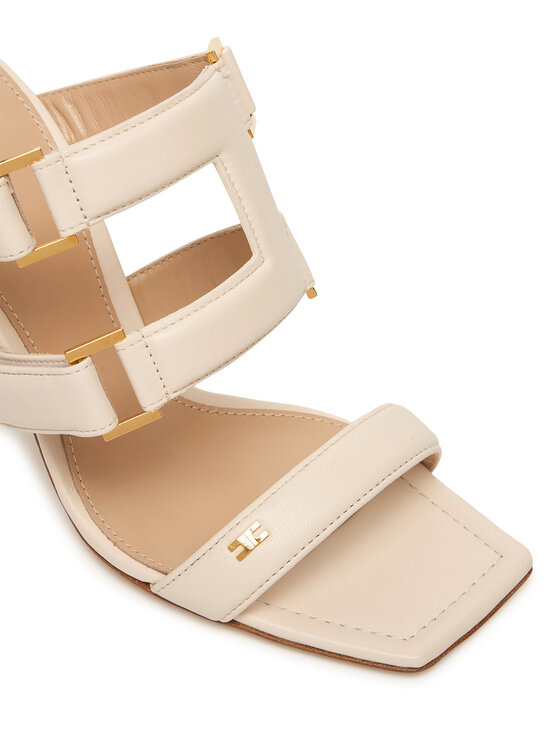 Elisabetta Franchi Elisabetta Franchi Plätud SA-44L-62E2-V620 Kreemjas