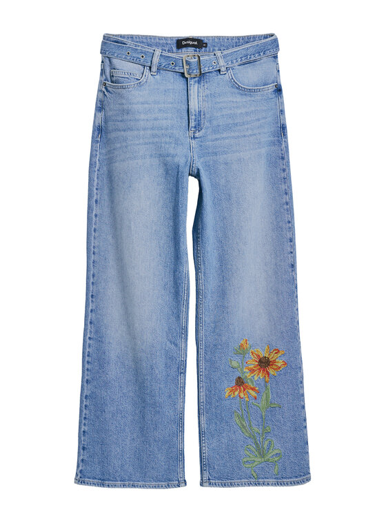 Desigual Desigual Τζιν Ohio 25SWDD14 Μπλε Straight Fit