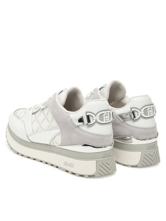 Liu Jo Liu Jo Sneakersy Maxi Wonder 91 BF5005 PX681 Bílá
