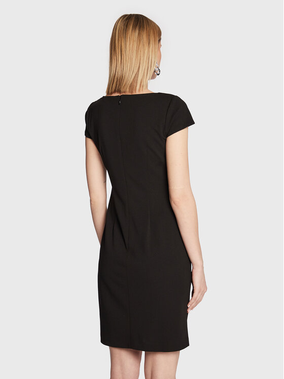 DKNY DKNY Vsakodnevna obleka DD2H1240 Črna Regular Fit