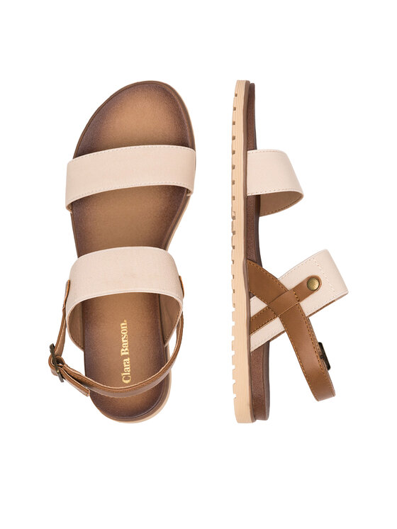 Clara Barson Clara Barson Sandale WS6262-10 Bež