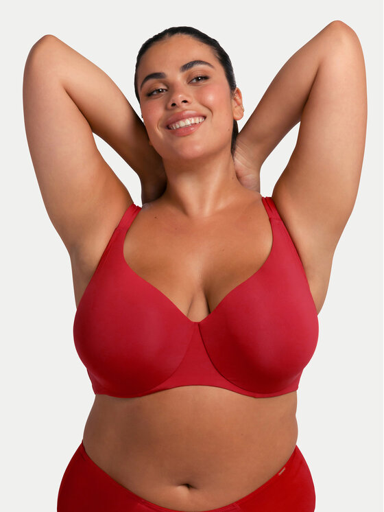 Dorina Dorina Traadiga rinnahoidja Zelina FXWB0080MI033 Punane