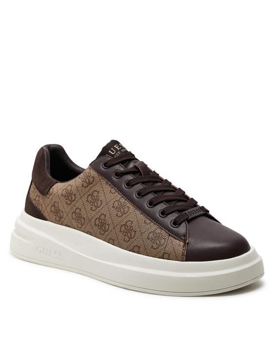 Guess Guess Sneakersy Elba FMPVIB FAL12 Beżowy