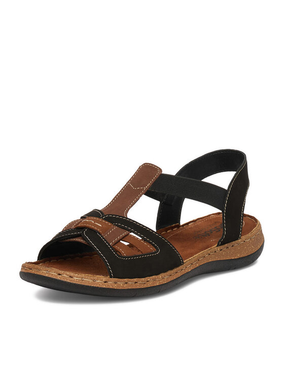 Go Soft Go Soft Sandalen CEO-WI23-4773-08 Schwarz