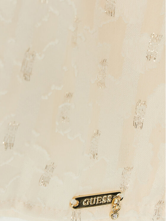 Guess Guess Igapäevane kleit J4RK07 WFYL0 Beež Regular Fit