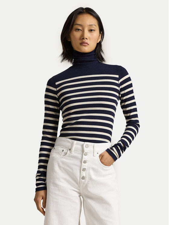 Polo Ralph Lauren Rolák 211947943001 Tmavomodrá Slim Fit
