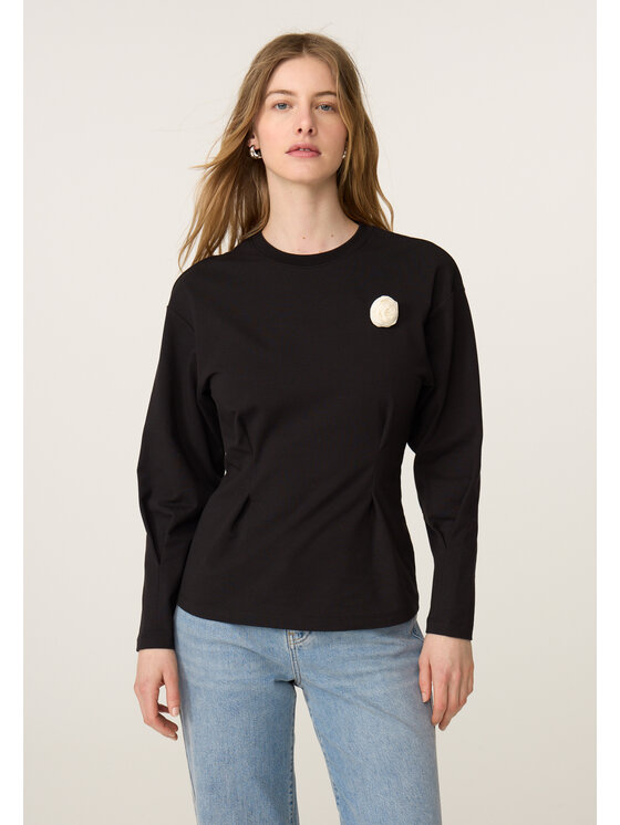 Fabienne Chapot Fabienne Chapot T-Shirt 6996-509-178 Czarny Regular Fit