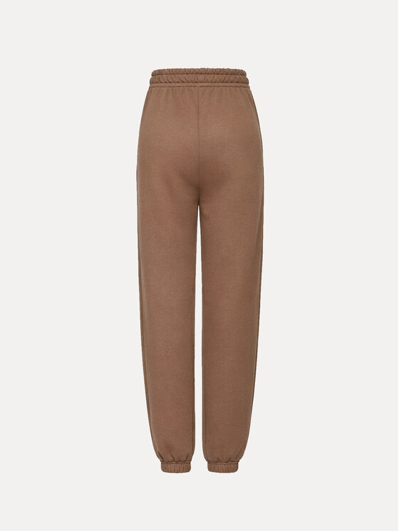 La Mania La Mania Pantaloni da tuta COZY Marrone Basic Fit