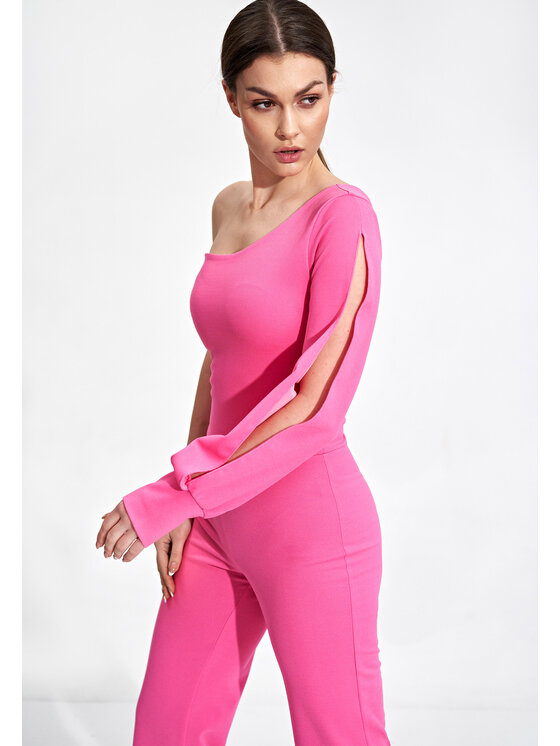 FIGL FIGL Kombinezon M870 Różowy Fitted Fit