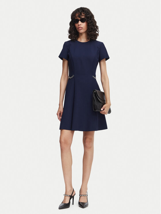 HUGO HUGO Повсякденна сукня Kaelyn 50564798 Голубий Regular Fit