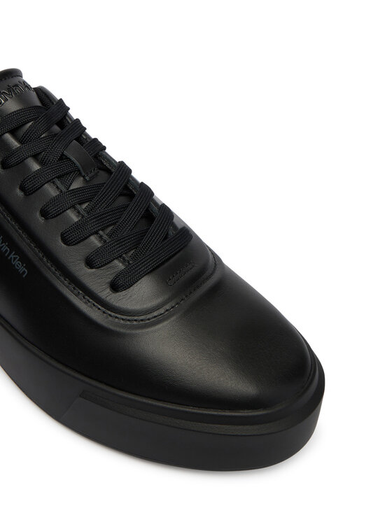Calvin Klein Calvin Klein Sportcipők Basket Cups Oxf Lup Hf Lth YM0YM01452 Fekete