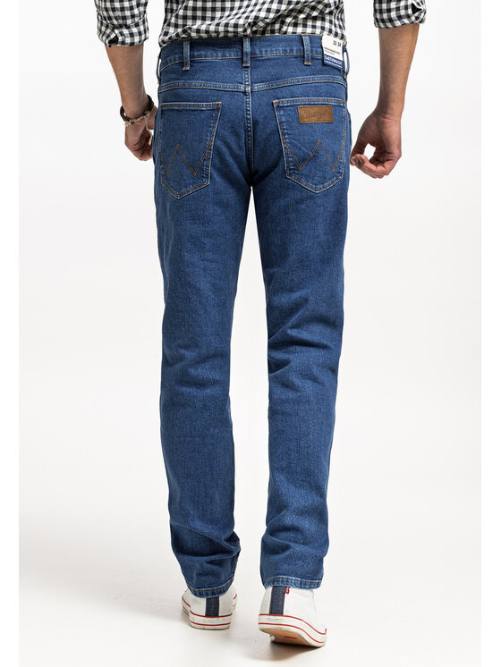 Wrangler Wrangler Jeans GREENSBORO Blu Straight Fit