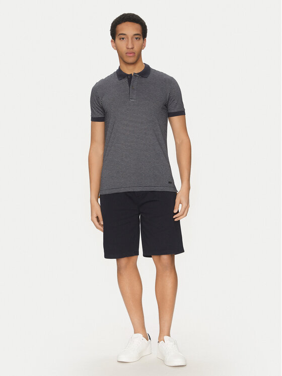 Geox Geox Polokošile M5510N T3250 F4148 Tmavomodrá Regular Fit
