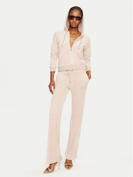 Juicy Couture Juicy Couture Світшот Robertson JCAP176 Рожевий Slim Fit