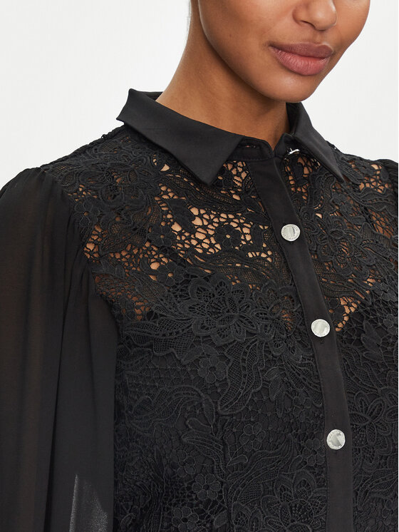 Morgan Morgan Kleid für den Alltag 251-RISLO Schwarz Regular Fit