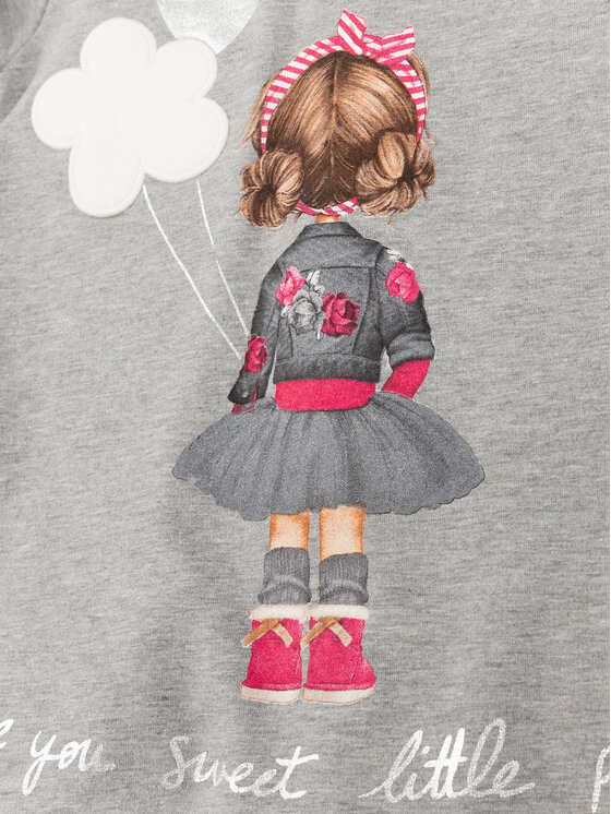 Felpa 2920 Grigio Regular Fit